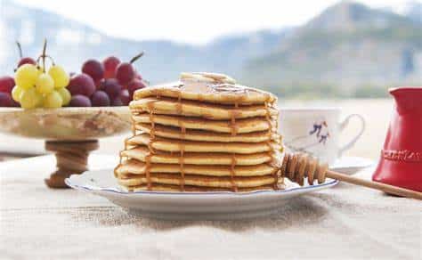 Pancakes con Jarabe de Arce