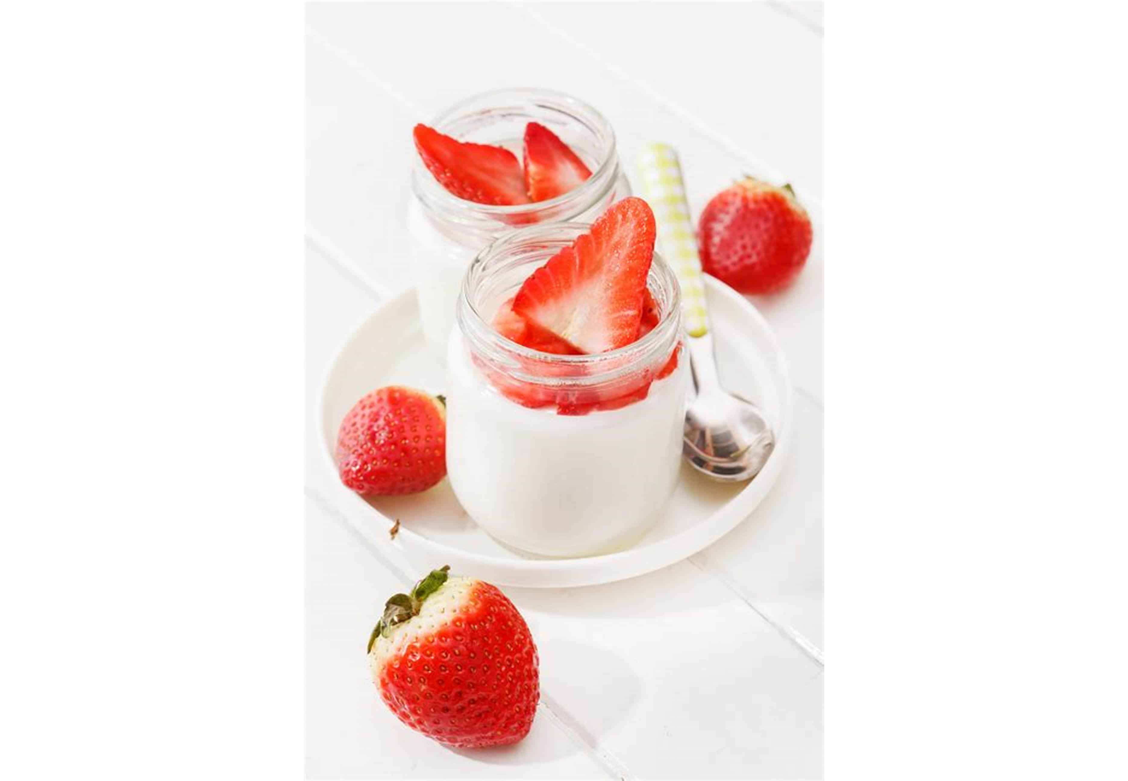 Yogur Griego con Fresa
