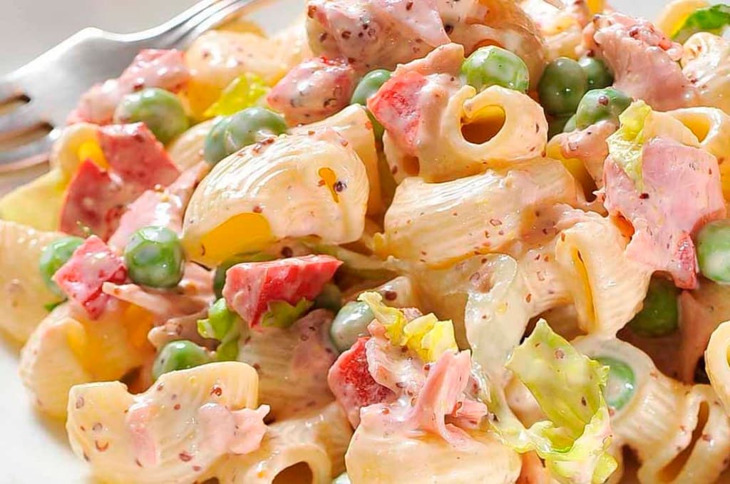 Ensalada de Coditos Cremosa