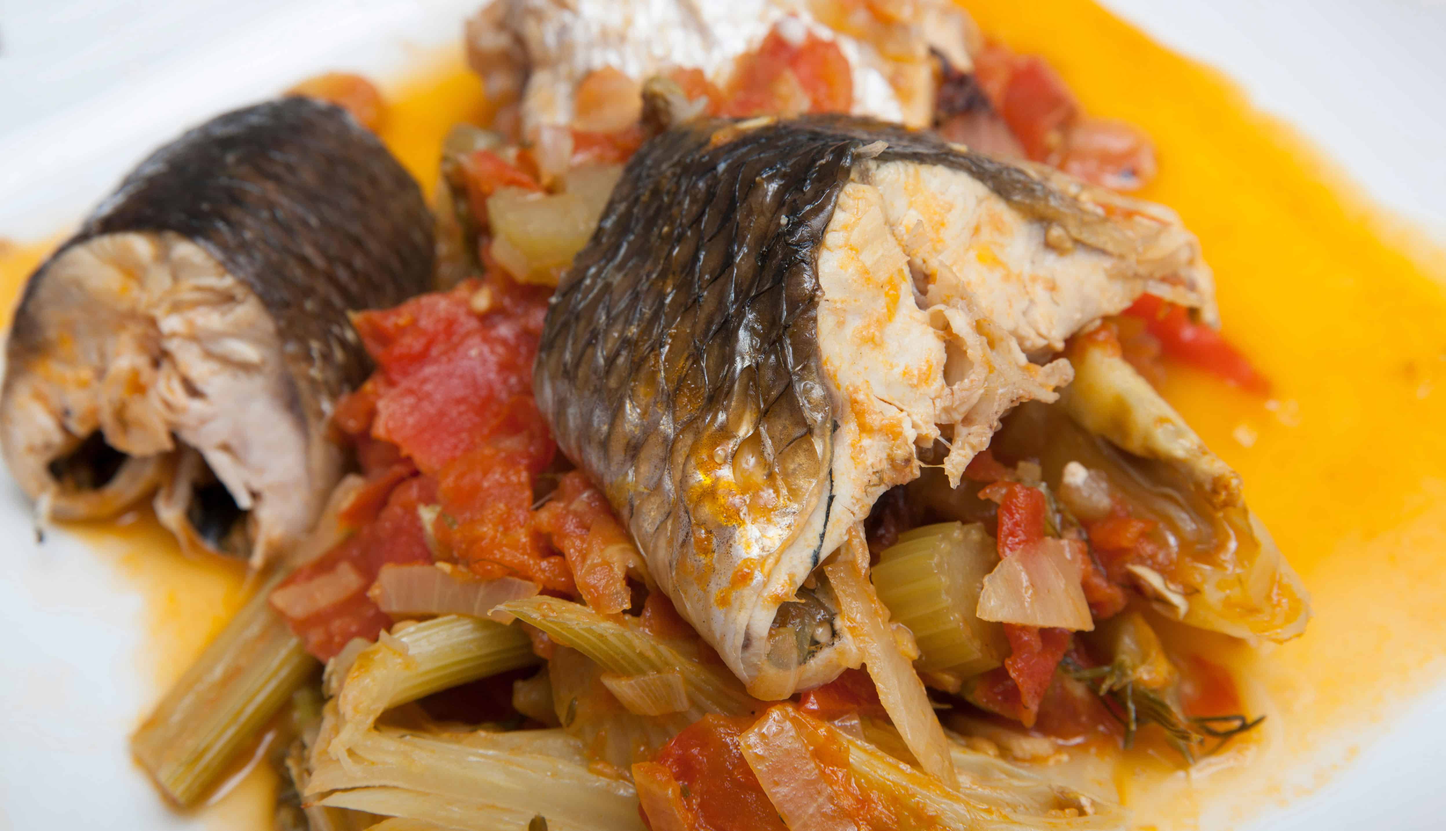 Pescado sudado Peruano