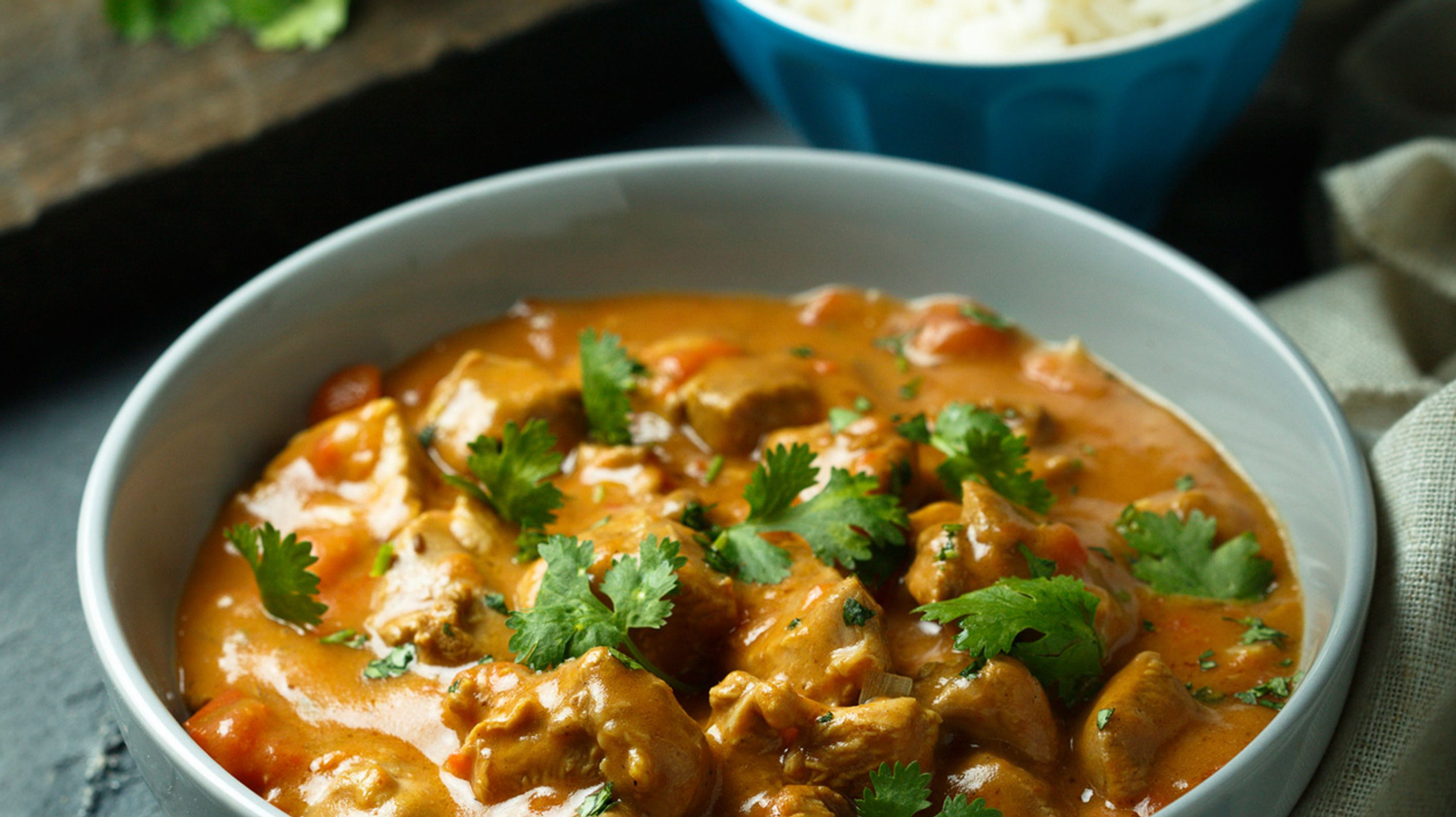 Pollo al Curry Rápido