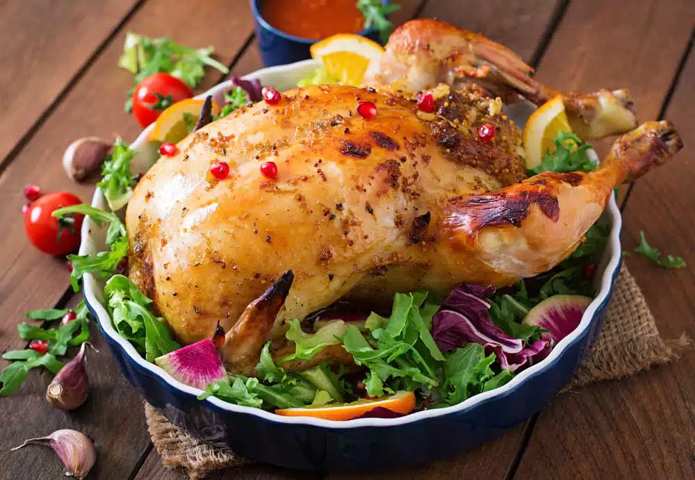 Receta de Pollo Relleno al Horno