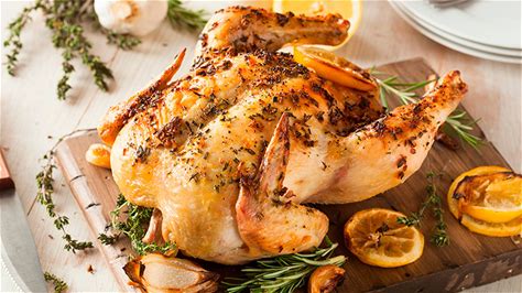 Receta de Pollo al Horno Casera