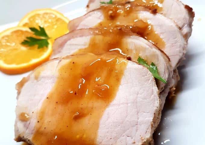 Lomo de Cerdo en Salsa de Naranja