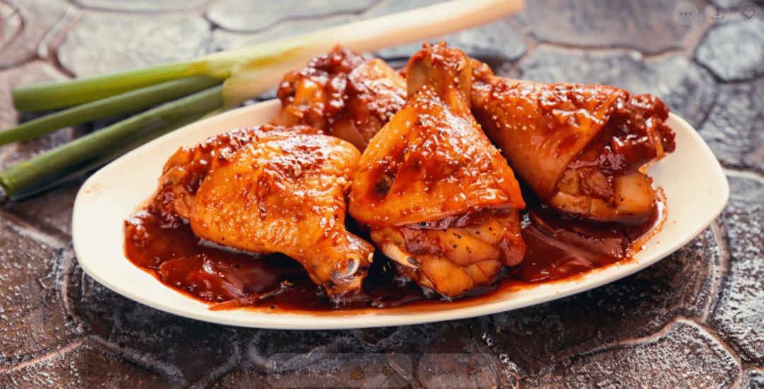 Muslos de Pollo a la Parrilla con Salsa Barbacoa