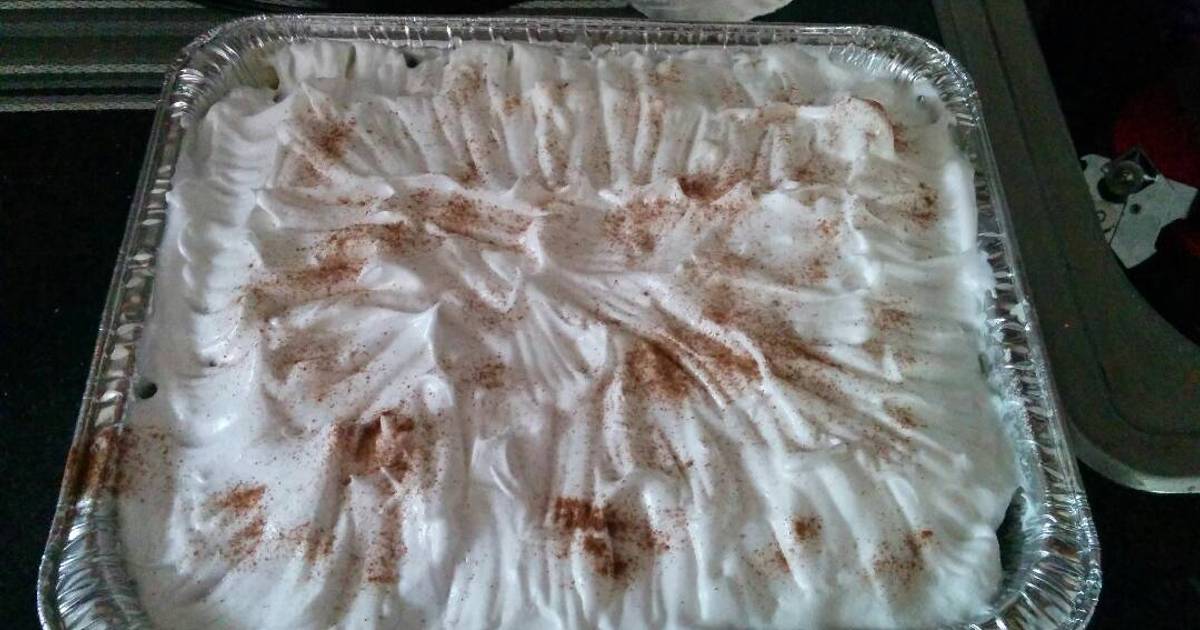 Torta de Tres Leches en Bandeja de Aluminio