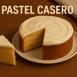 pastel casero