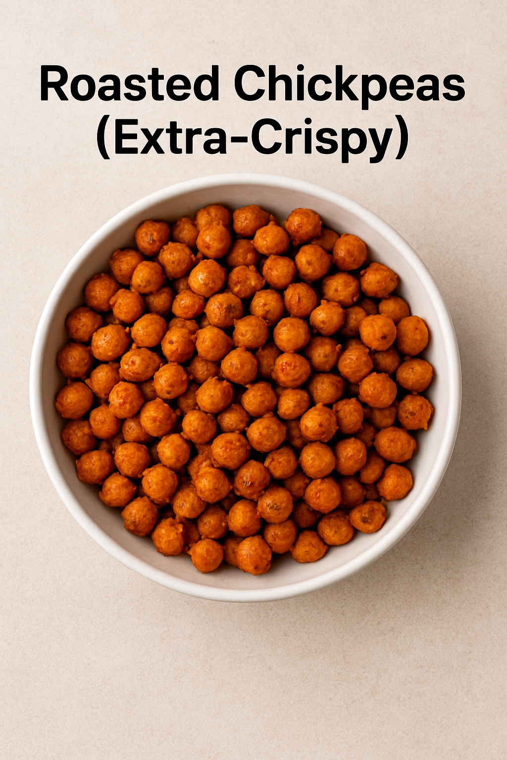 Roasted Chickpeas (Extra-Crispy)